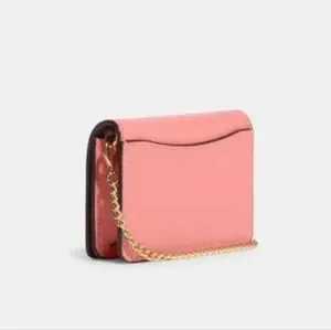Coach Bags Coach Mini Wallet On A Chain In Candy Pink Poshmark